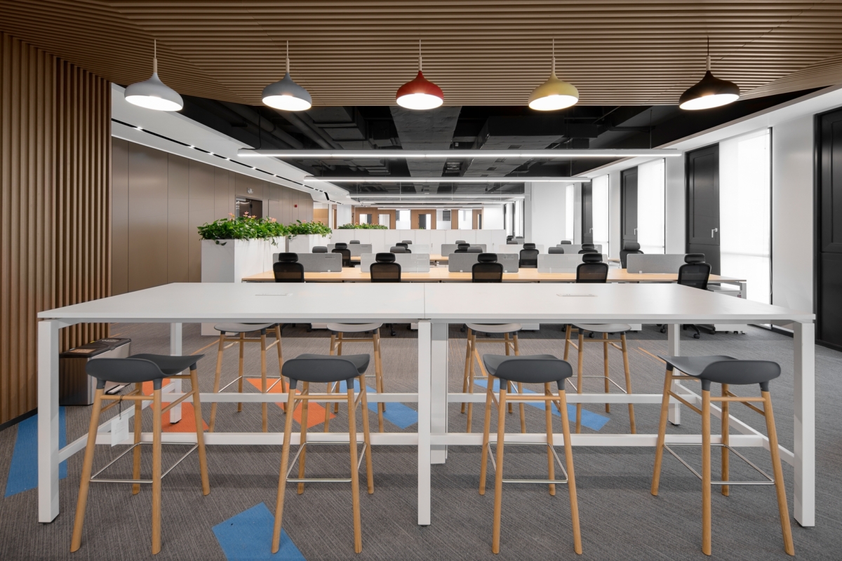 基础设施软件上海办公室装修案例2800㎡_IT科技_项目案例_上海5001拉斯维加斯装潢官网