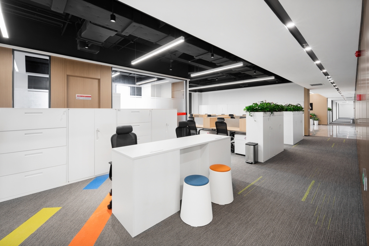 基础设施软件上海办公室装修案例2800㎡_IT科技_项目案例_上海5001拉斯维加斯装潢官网